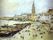 Seaside in Venice. Study Valentin Serov